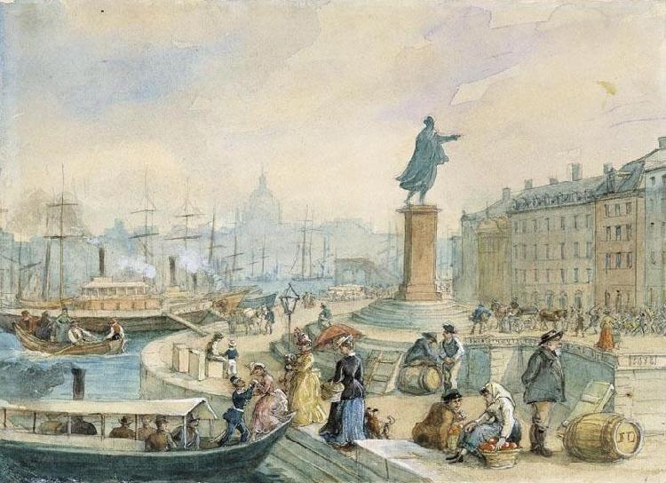 fritz von dardel Skeppsbron vid Gustav IIIs staty